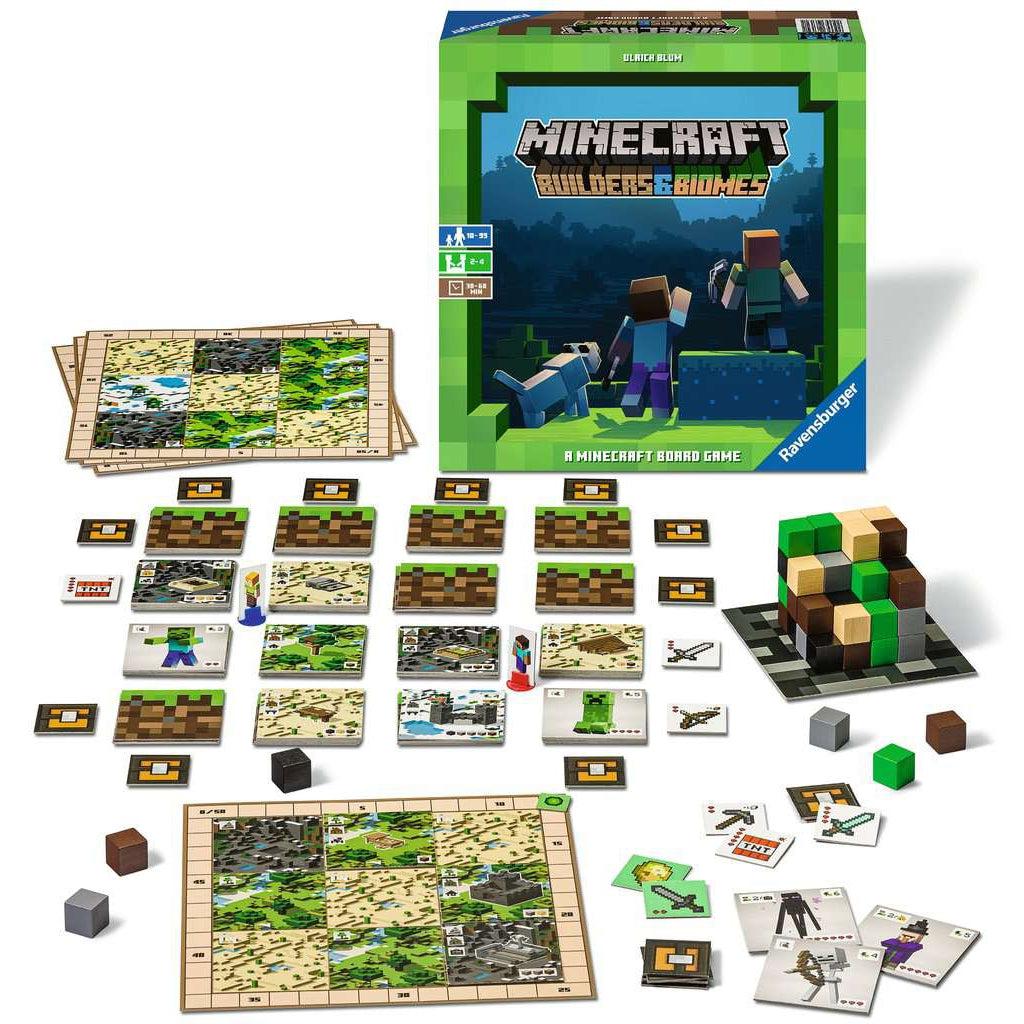 Ravensburger-Minecraft Builders & Biomes-26132-Legacy Toys