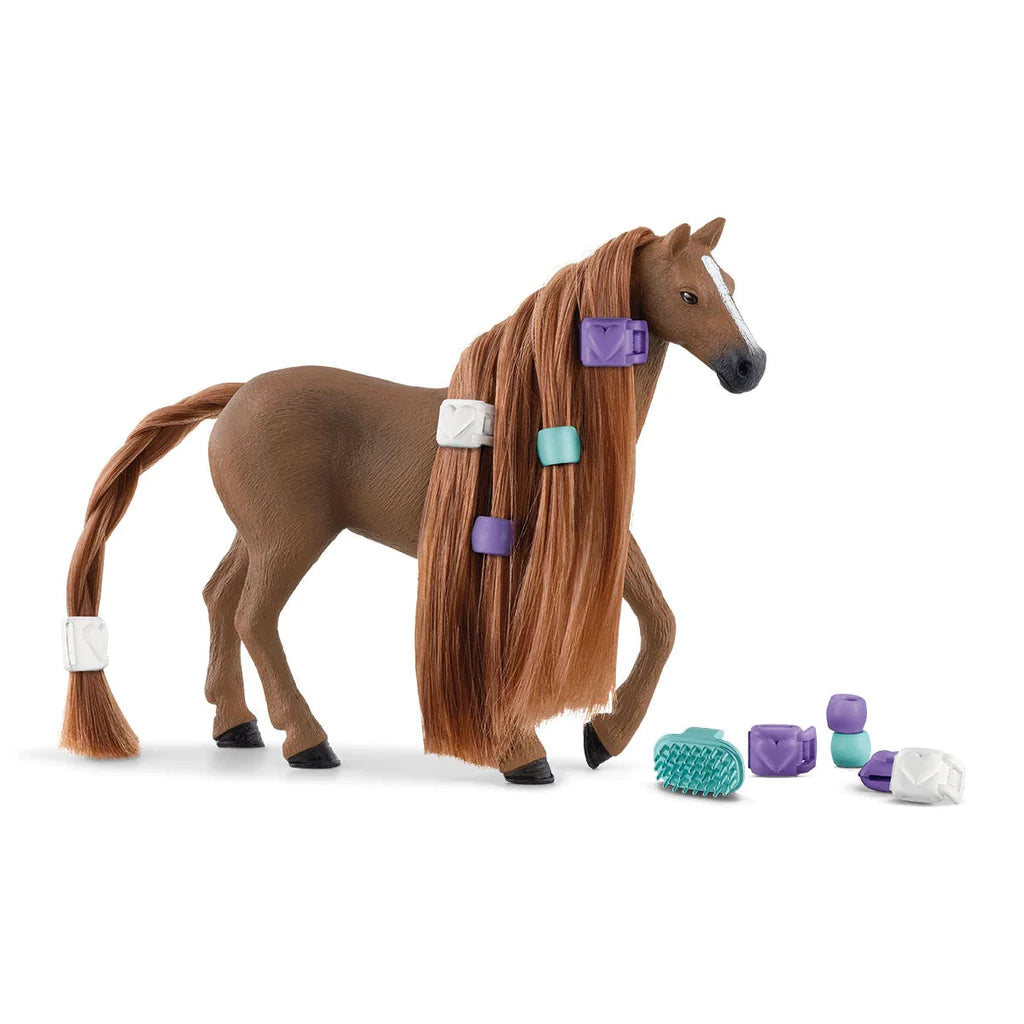 Schleich-Beauty Horse English Thoroughbred Mare-42582-Legacy Toys