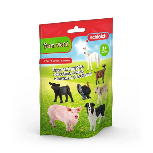 Schleich-Collectible FARM WORLD Blind Bag Series 4-87962-Legacy Toys