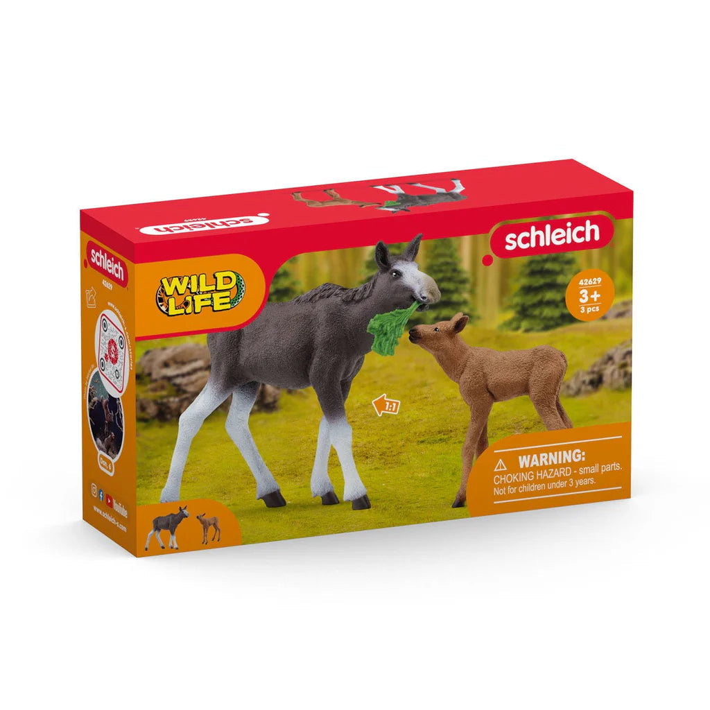 Schleich-Moose Family-42629-Legacy Toys