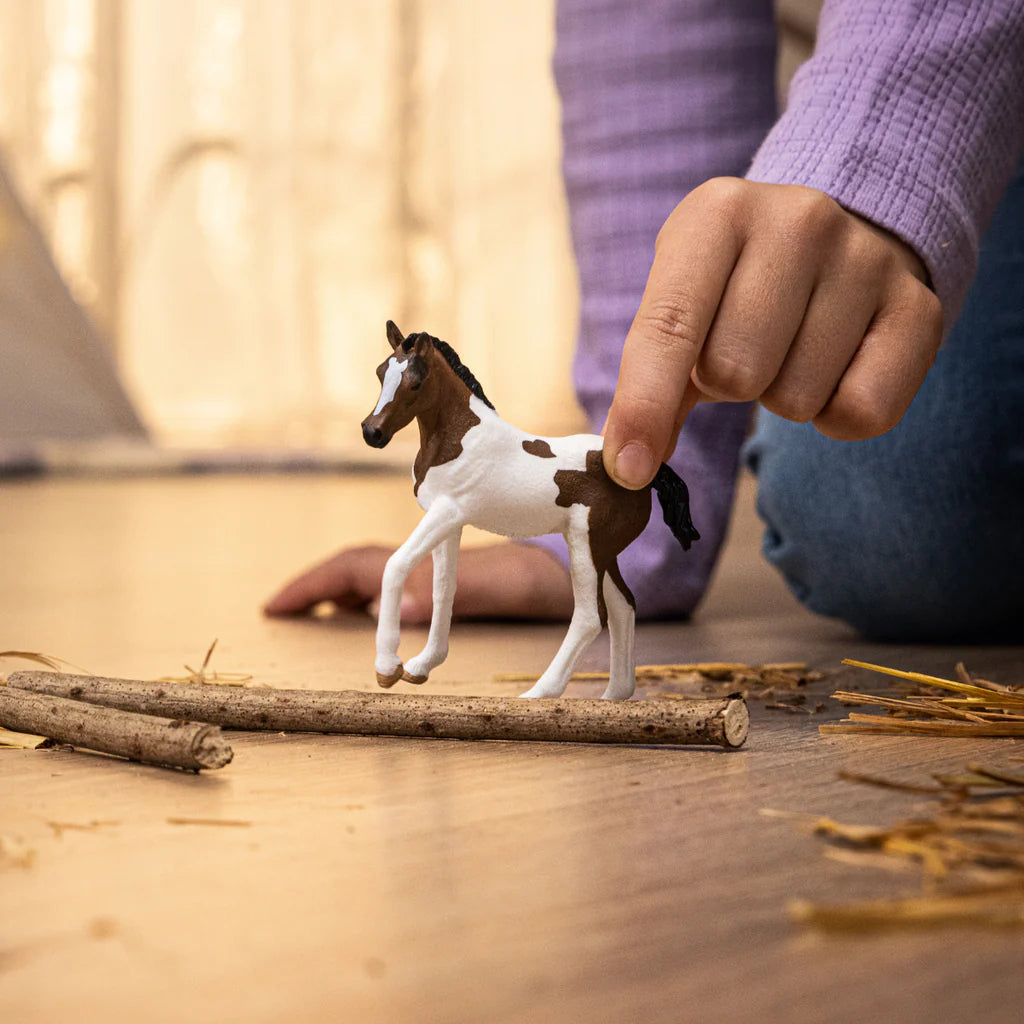 Schleich-Paint Horse Foal-14899-Legacy Toys