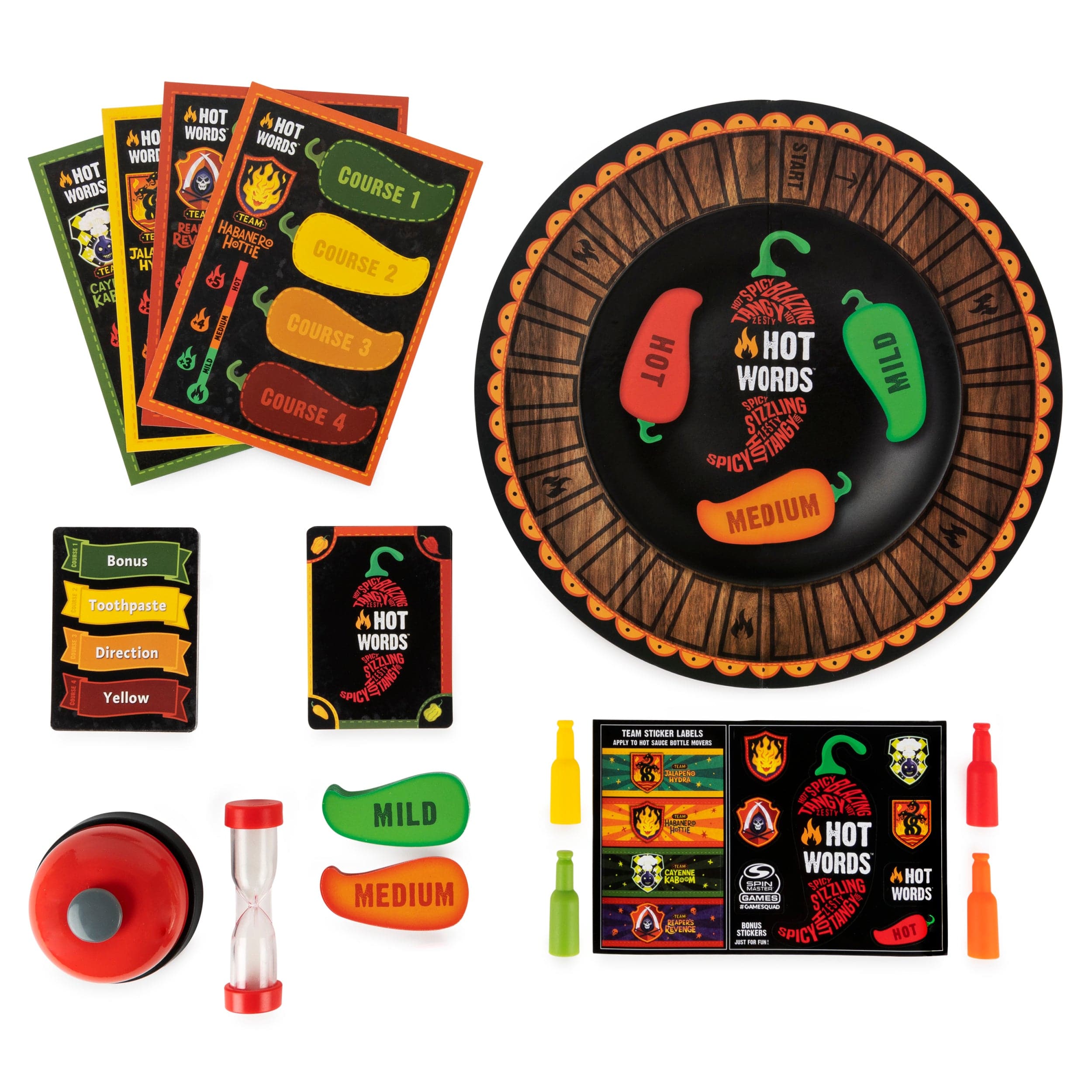 Spin Master-Hot Words Card Game-6056961-Legacy Toys