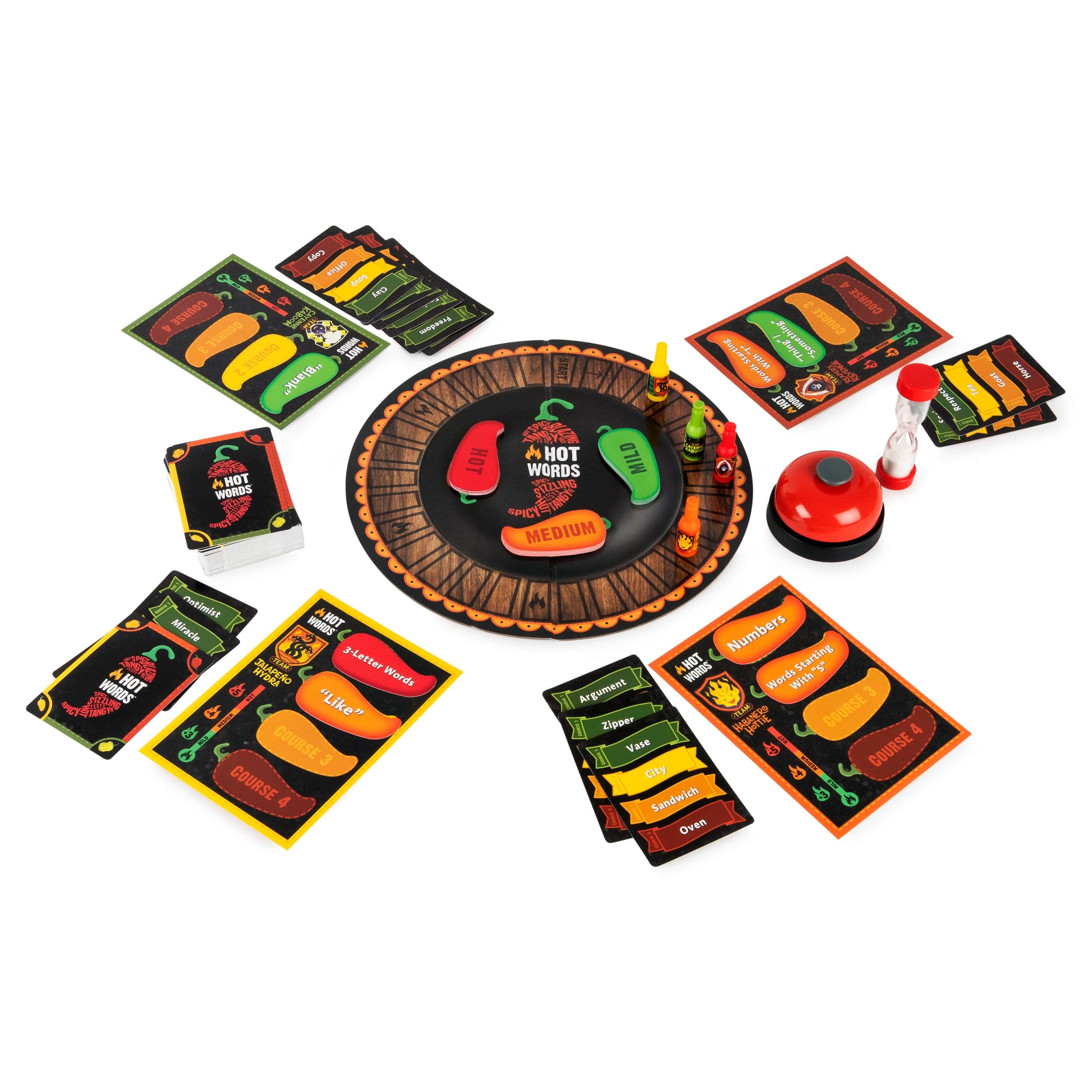 Spin Master-Hot Words Card Game-6056961-Legacy Toys