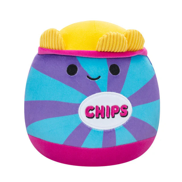 Squishmallows-Squishmallows 8" Neon Junk Food Plush-SQCR06231-Patricia the Bag of Chips-Legacy Toys