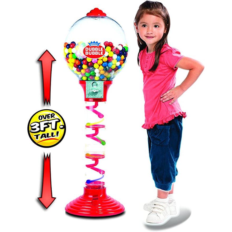 Sweet N Fun-36" Dubble Bubble Metal Gumball Machine with 200 Gumballs-9076-Legacy Toys