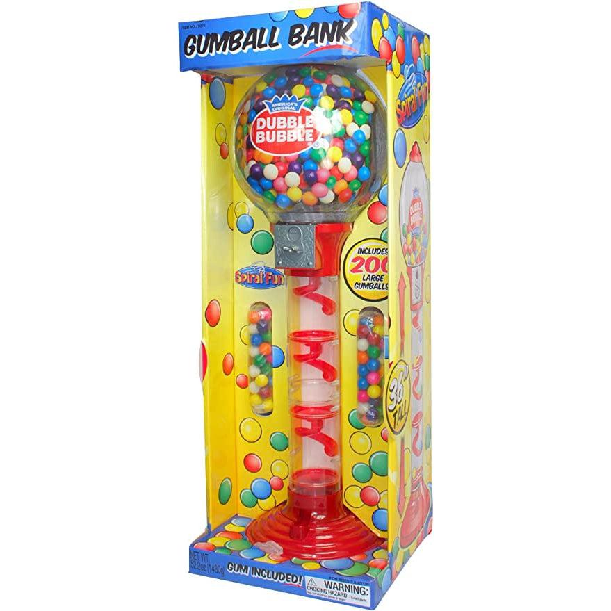 Sweet N Fun-36" Dubble Bubble Metal Gumball Machine with 200 Gumballs-9076-Legacy Toys