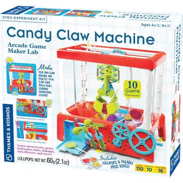 Thames & Kosmos-Candy Claw Machine - Arcade Game Maker Lab-550103-Legacy Toys
