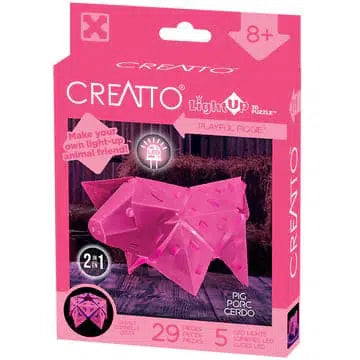 Thames & Kosmos-Creatto: Barnyard Buddies-888018C-Playful Pig-Legacy Toys