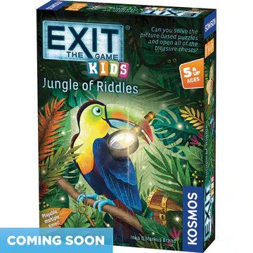 Thames & Kosmos-EXIT: The Game - Kids - Jungle of Riddles-692867-Legacy Toys