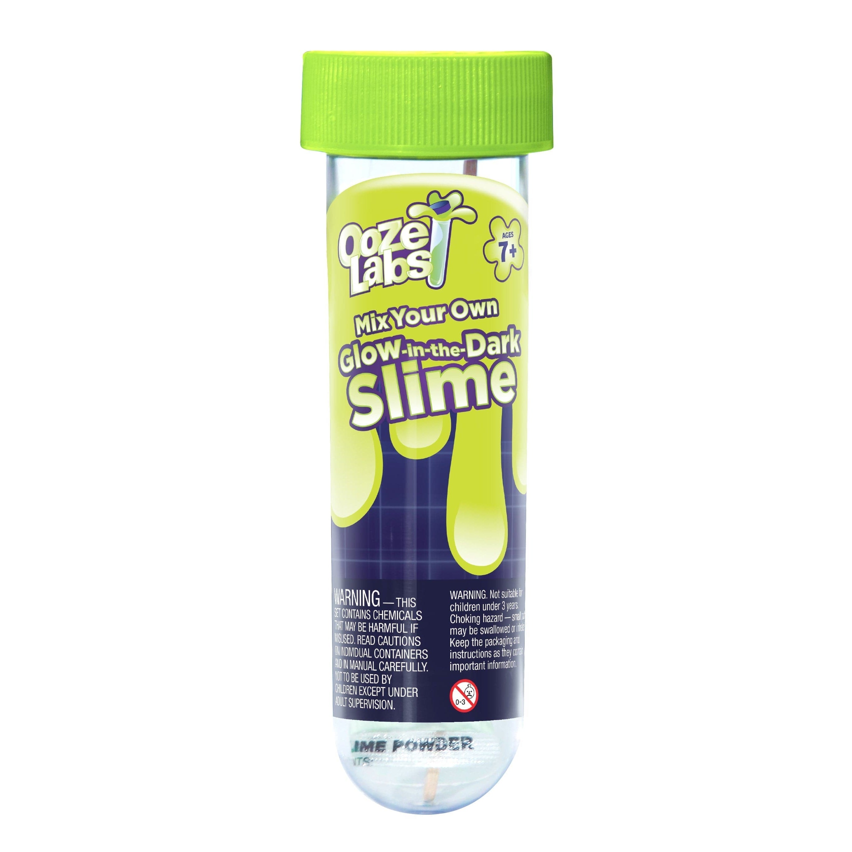Thames & Kosmos-Ooze Labs-575005-Glow in the Dark Slime-Legacy Toys