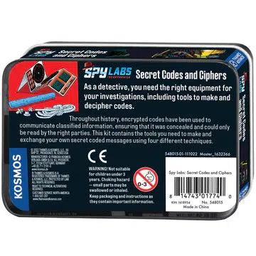 Thames & Kosmos-Spy Labs: Secret Codes and Ciphers-548015-Legacy Toys