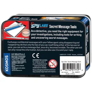 Thames & Kosmos-Spy Labs: Secret Message Tools-548013-Legacy Toys