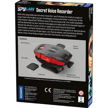 Thames & Kosmos-Spy Labs: Secret Voice Recorder-548005-Legacy Toys