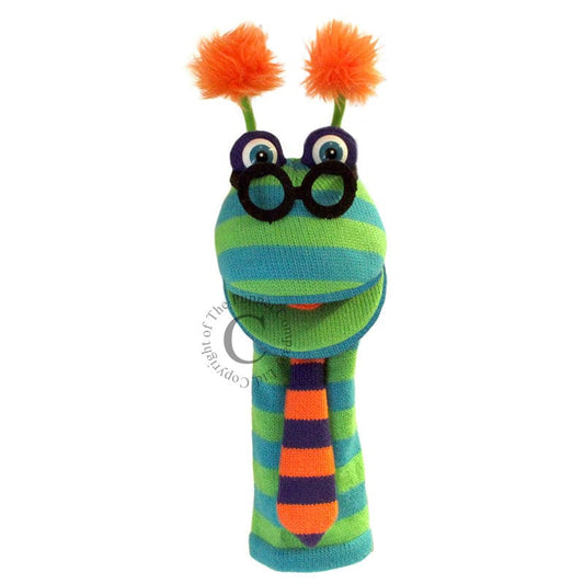 The Puppet Company-Knitted Puppets - Dylan-PC007014-Legacy Toys