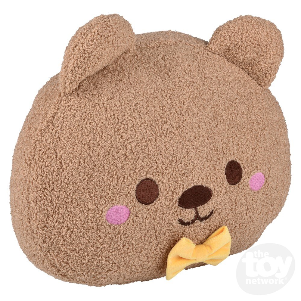The Toy Network-16" Kawaii Bear Plush Pillow-PL-PLKBE-Legacy Toys