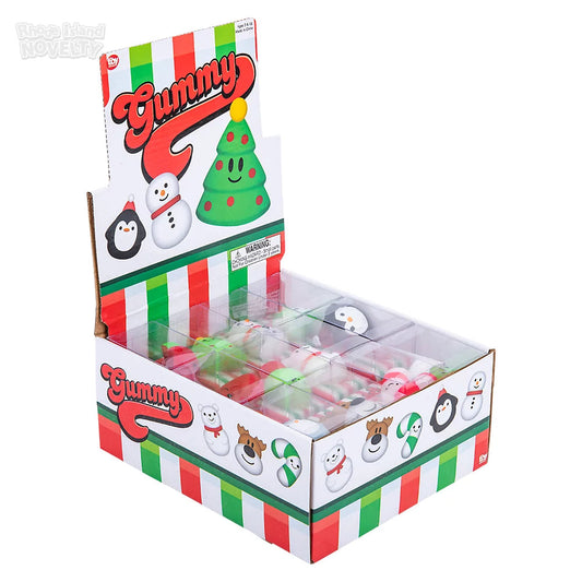 The Toy Network-1.5" Gummy Christmas Characters Assorted Styles-ZC-GUMMY-Box of 24-Legacy Toys