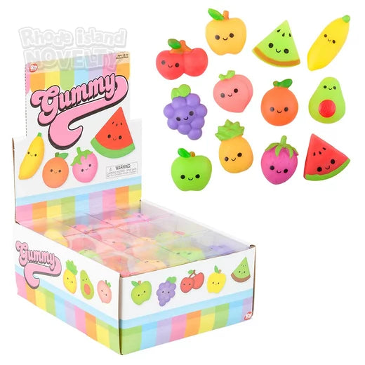 The Toy Network-1.5" Gummy Fruit Assorted Styles--Legacy Toys