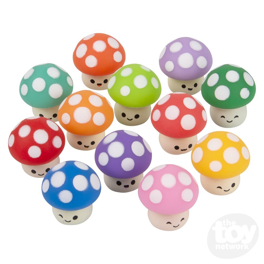 The Toy Network-1.5" Gummy Mushrooms-PA-GUMMU-Legacy Toys