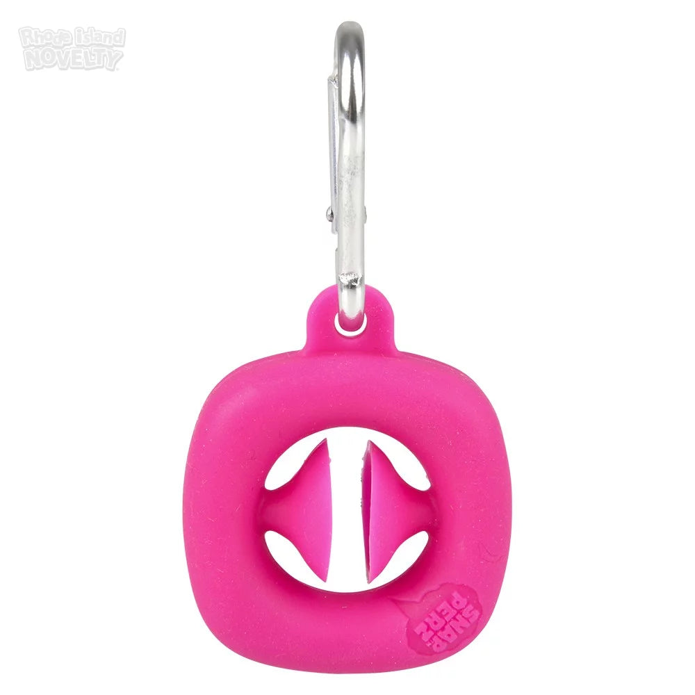 The Toy Network-1.75" Mini Snapperz Fidget Toy Keychain Assorted Colors-TY-SNMIN-Legacy Toys
