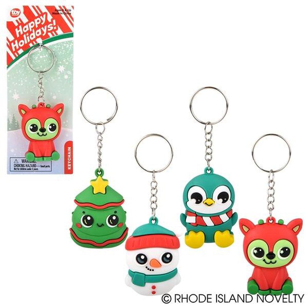 The Toy Network-2" Christmas Keychain--Legacy Toys