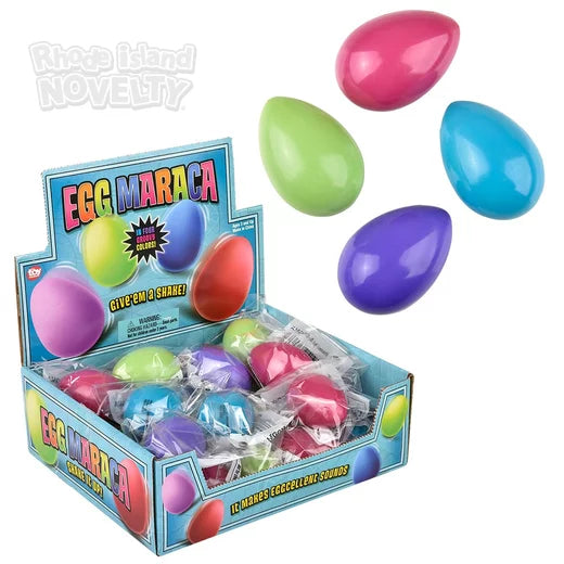 The Toy Network-2.25" Egg Maraca Musical Toy--Legacy Toys