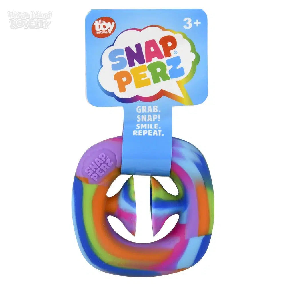 The Toy Network-2.25" Rainbow Snapperz Fidget Toy-TY-SNRAI-Single-Legacy Toys