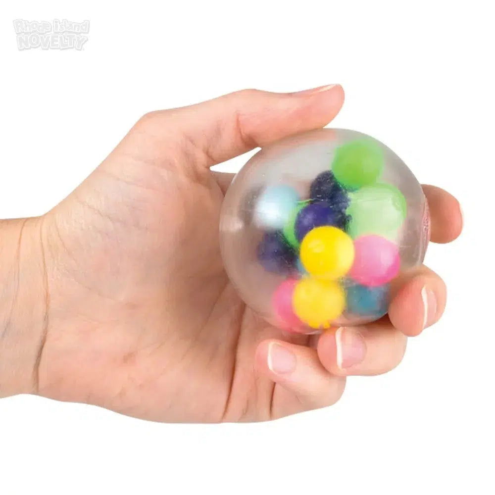 The Toy Network-2.33" Squeezy Molecule Ball 3 Piece Set-BA-SQMB2-Legacy Toys