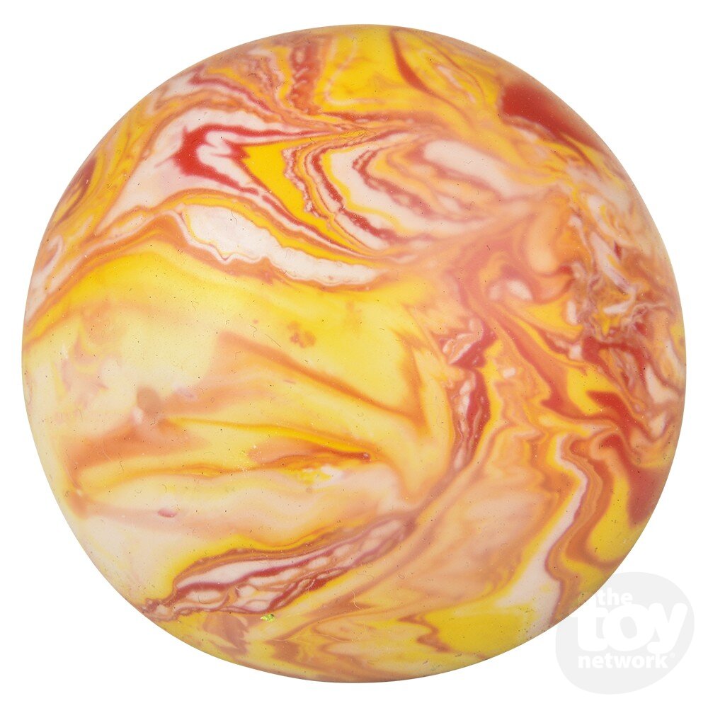 The Toy Network-2.33" Squish And Stretch Marbleized Gummi Ball-BA-SQSMA-Legacy Toys