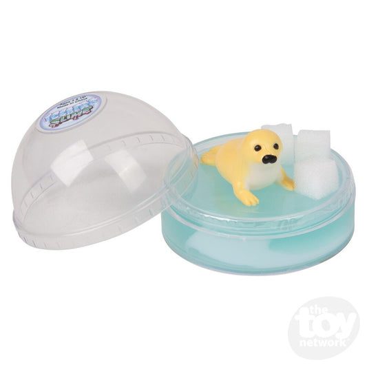 The Toy Network-3" Arctic Iceberg Harp Seal Slime-SK-ARCTI-Legacy Toys