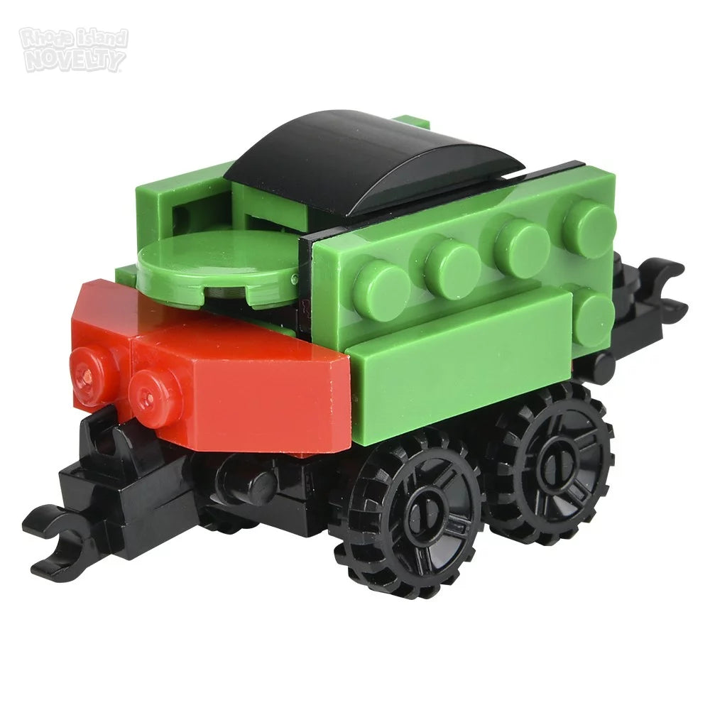 The Toy Network-3" Building Block Trains in Mystery Egg-VE-BBTRA-Legacy Toys