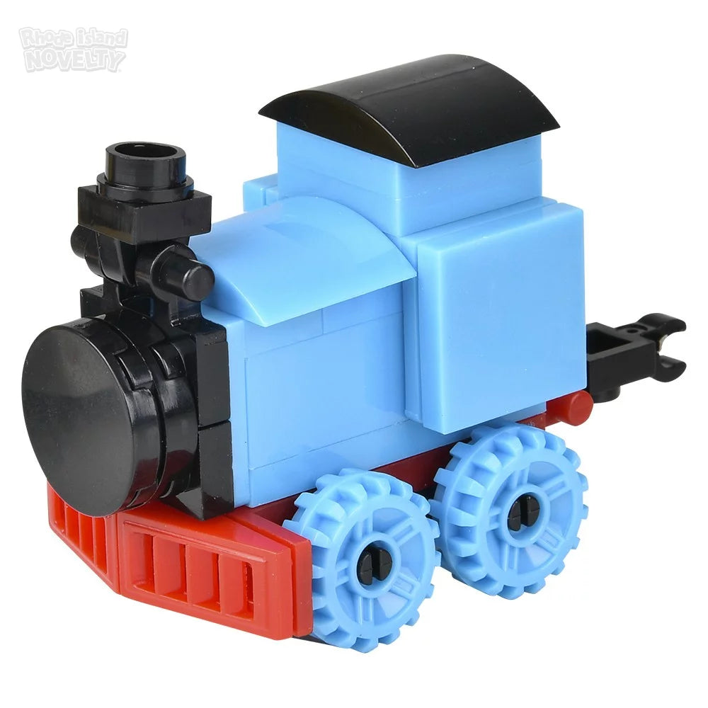 The Toy Network-3" Building Block Trains in Mystery Egg-VE-BBTRA-Legacy Toys