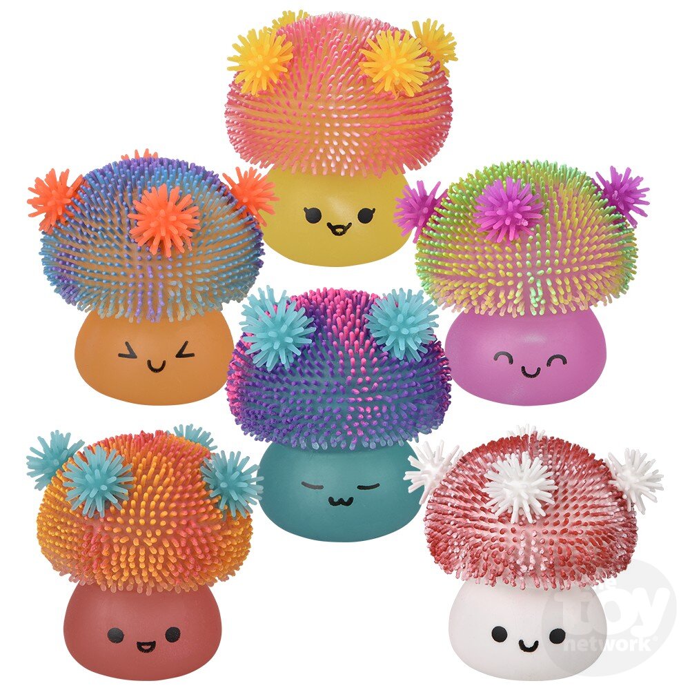 The Toy Network-3" Sugar Puffer Mushrooms-CA-SUMU3-Legacy Toys