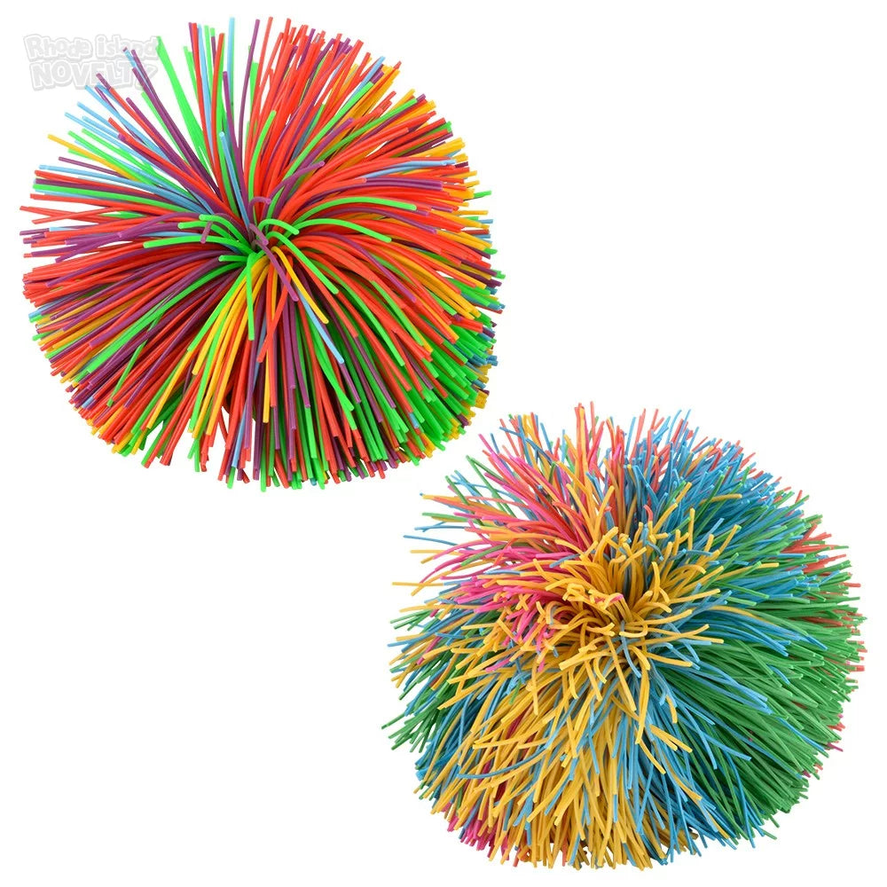 The Toy Network-3.5" Rainbow Stringy Ball--Legacy Toys