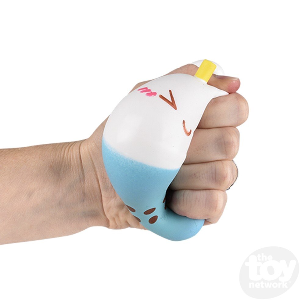 The Toy Network-3.5" Squish And Stretch Bubble Tea-CA-SSBUB-Legacy Toys