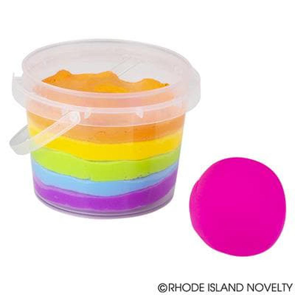 The Toy Network-4" Rainbow Bouncing Putty--Legacy Toys