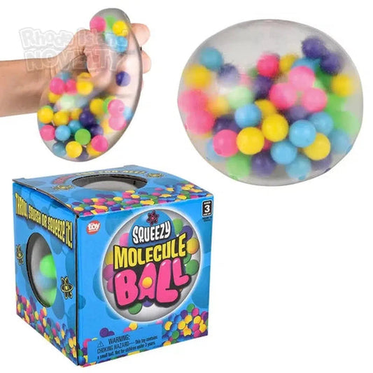 The Toy Network-4" Squeezy Molecule Ball-BA-SQMB4-Legacy Toys