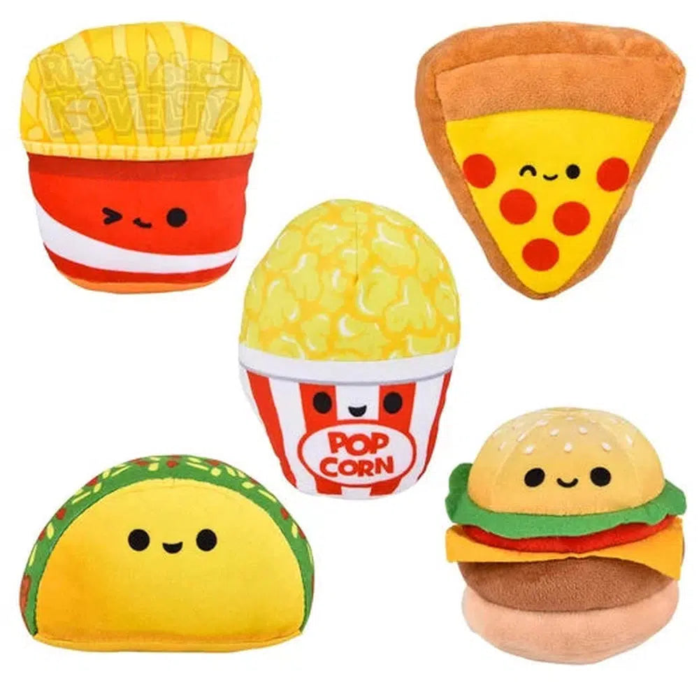 The Toy Network-5" Fun Food Plush-PL-FUNF5-Pack of 12-Legacy Toys