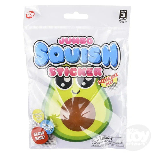 The Toy Network-5" Jumbo Squish Sticker Mix 2--Legacy Toys