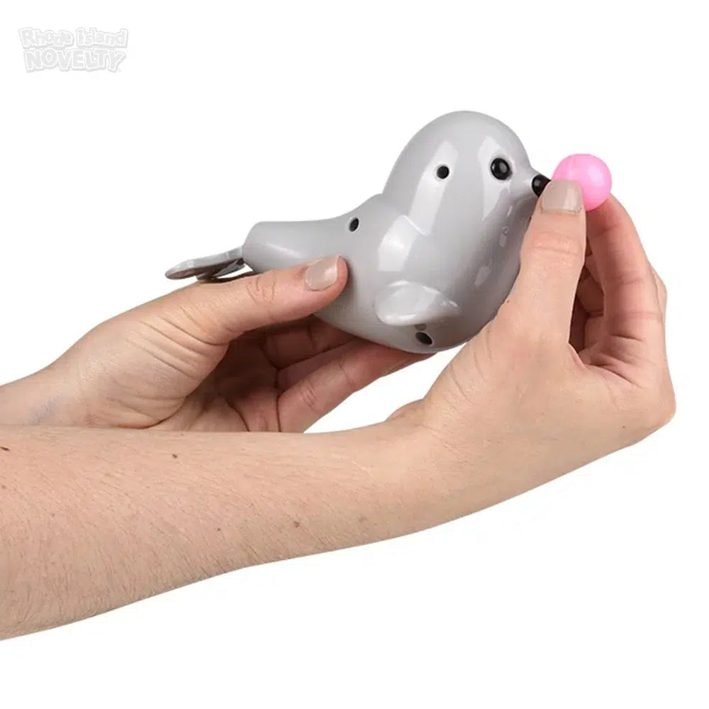 The Toy Network-5.5" Pull-String Seal Pup Bath Toy--Legacy Toys