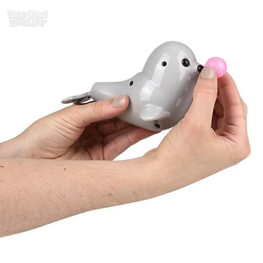 The Toy Network-5.5" Pull-String Seal Pup Bath Toy--Legacy Toys
