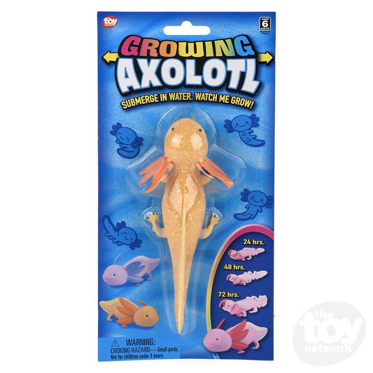 The Toy Network-6" Growing Axolotl-PA-GRAX6-Legacy Toys