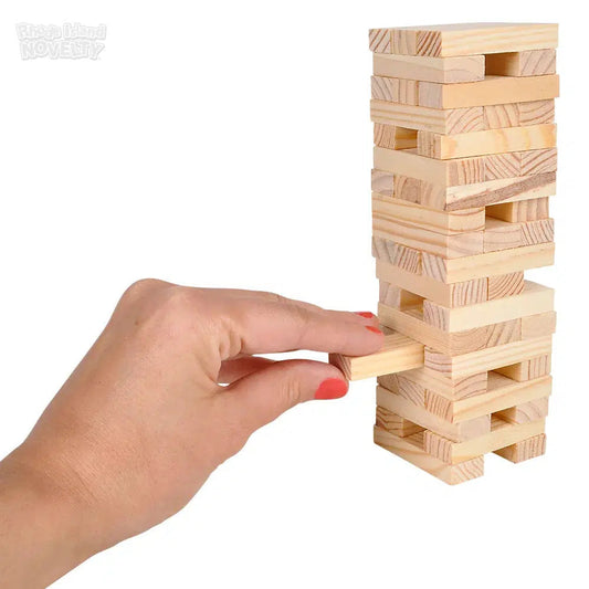 The Toy Network-6" Wooden Tower Game-GA-WOTOW-Legacy Toys
