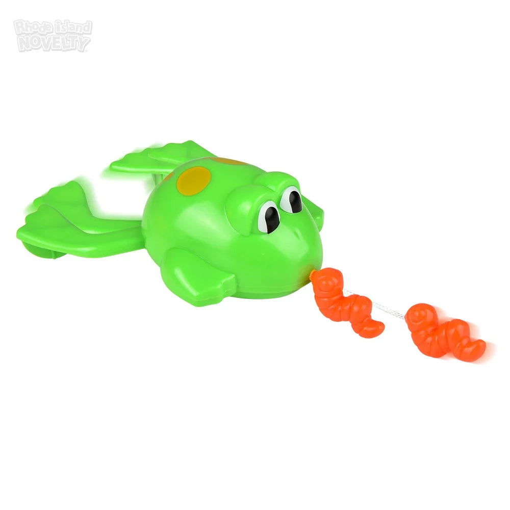 The Toy Network-6.5" Pull-String Frog Bath Toy--Legacy Toys