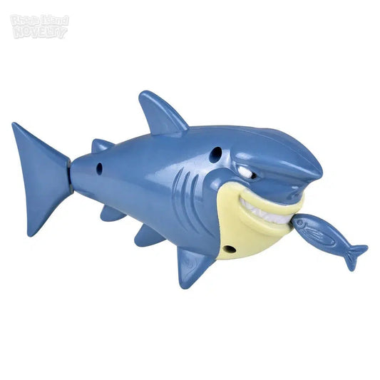 The Toy Network-6.5" Pull-String Shark Bath Toy-TY-PSSHA-Single-Legacy Toys