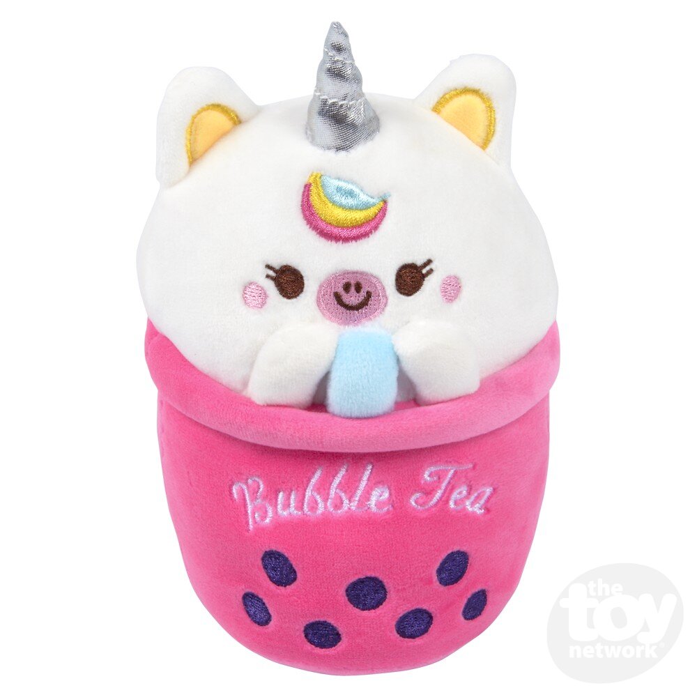 The Toy Network-7" Bubble Tea Animal Cup-PF-TEA10-Legacy Toys