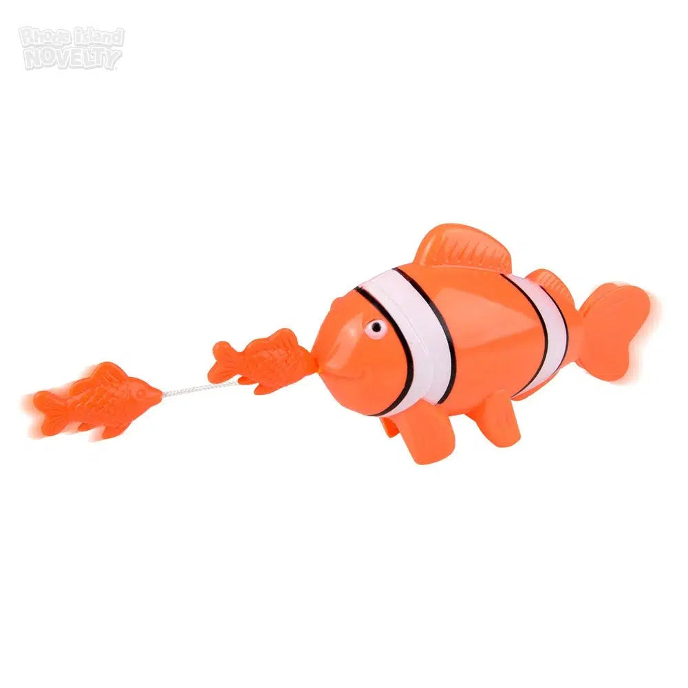 The Toy Network-7" Pull-String Clownfish Bath Toy--Legacy Toys