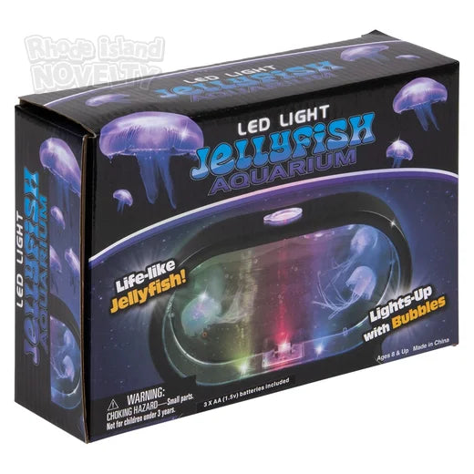 The Toy Network-8" Jelly Fish Aquarium-EL-JELAQ-Legacy Toys