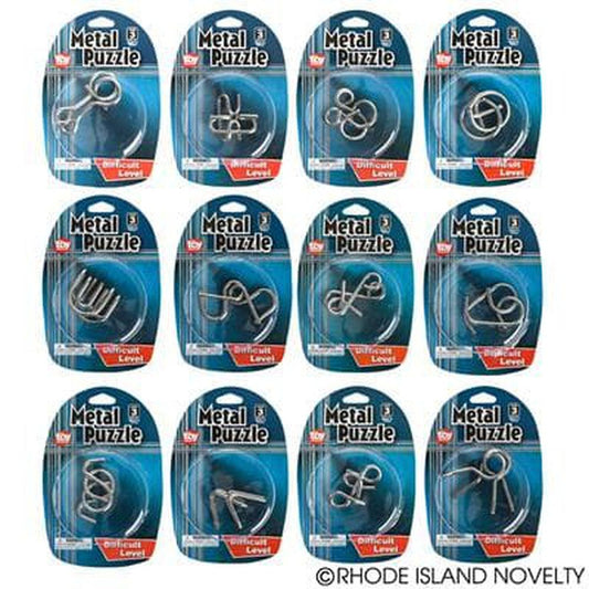 The Toy Network-Metal Puzzle Brain Teasers--Legacy Toys