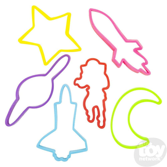 The Toy Network-Space Silicone Stretch Bands--Legacy Toys