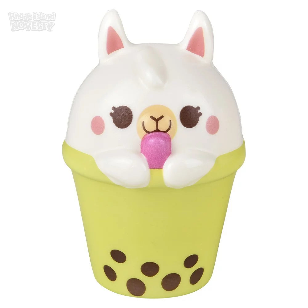 The Toy Network-Squish Bubble Tea Animal 5"--Legacy Toys